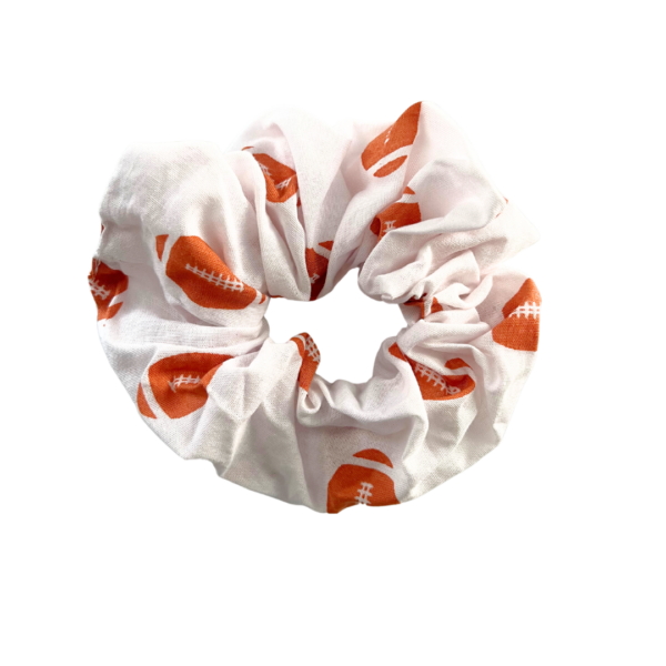 Football Hair Scrunchie