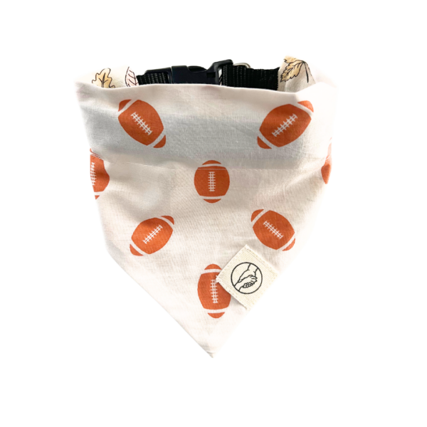 Football Slide On The Collar Pet Bandana