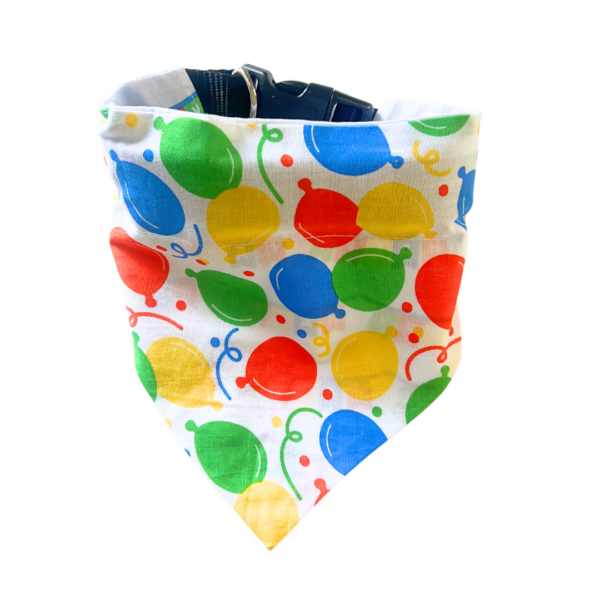 Happy Birthday Slide On The Collar Pet Bandana