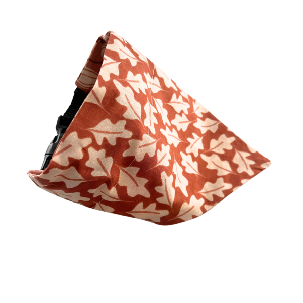 Fall And Pumpkin Reversible Slide On The Collar Pet Bandana