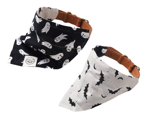 Halloween slide on the collar pet bandana