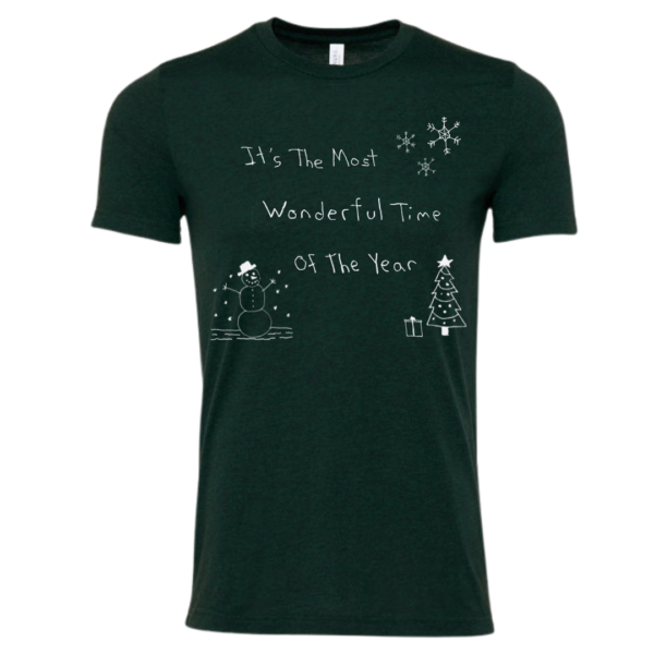 Green Christmas Short Sleeve