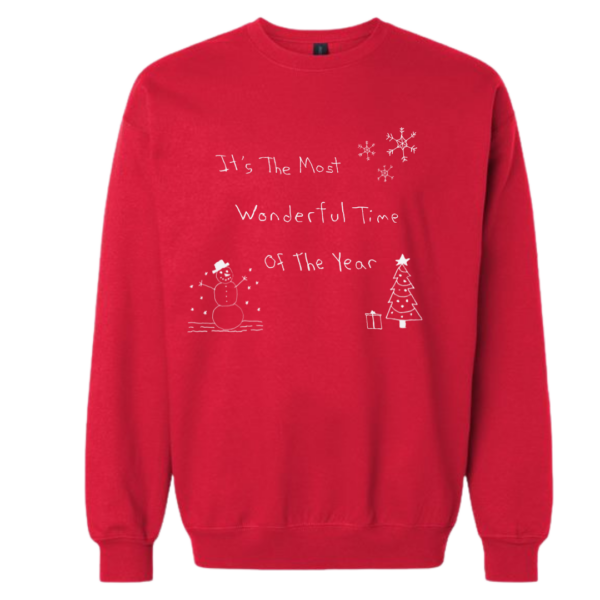 Red Christmas Crewneck Sweatshirts