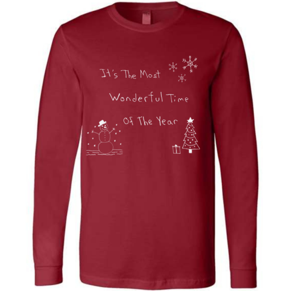 Red Christmas Long Sleeve Shirts