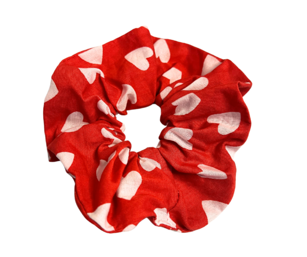 Valentine's Day Hair Scrunchie To Match Your Pet - Image 3