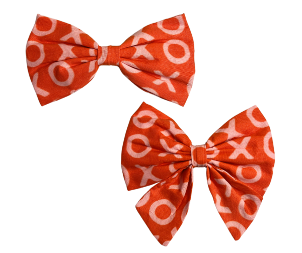 Valentine's Day Dog And Cat Bow Ties - Slide On The Collar - PAWEsome